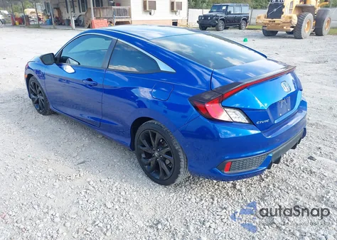 2019 Honda Civic Sport z USA, uszkodzony, nr VIN 2HGFC4B84KH301382